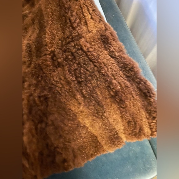 Real Fur Sheared Beaver Crib Blanket Throw - Picture 3 of 5